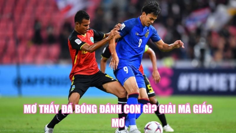 Mơ Thấy Đá Bóng Đánh Con Gì? Giải Mã Giấc Mơ