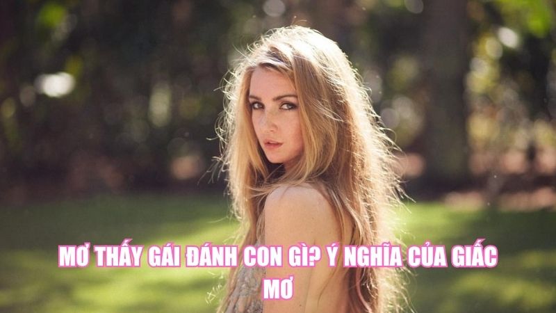Mơ Thấy Gái Đánh Con Gì? Ý Nghĩa Của Giấc Mơ