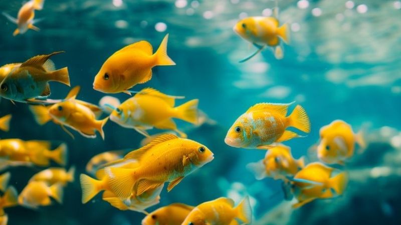 Nằm mơ thấy cá bơi trong nước đánh con gì?