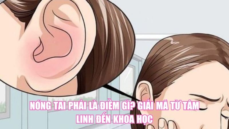 Nóng Tai Phải Là Điềm Gì? Giải Mã Từ Tâm Linh Đến Khoa Học