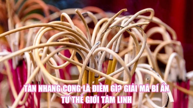Tàn Nhang Cong Là Điềm Gì? Giải Mã Bí Ẩn Từ Thế Giới Tâm Linh