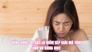Uống Nước Bị Sặc Là Điềm Gì? Giải Mã Tâm Linh Và Khoa Học