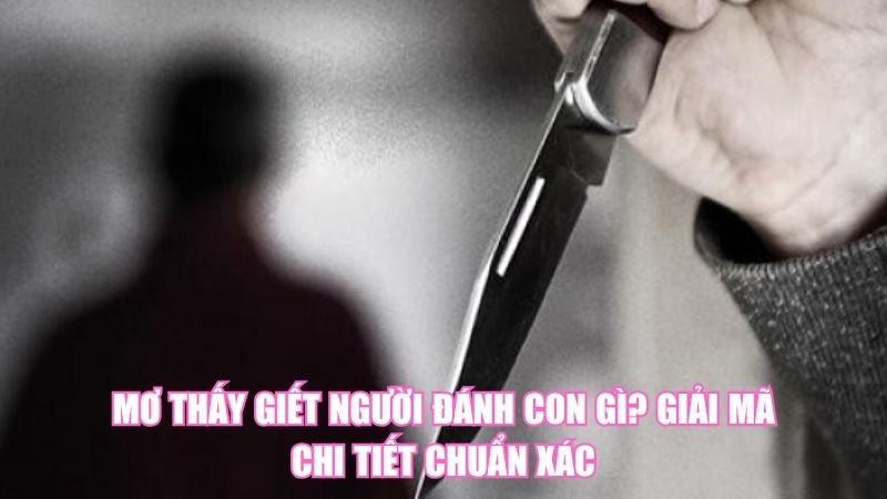 Mơ Thấy Giết Người Đánh Con Gì? Giải Mã Chi Tiết Chuẩn Xác